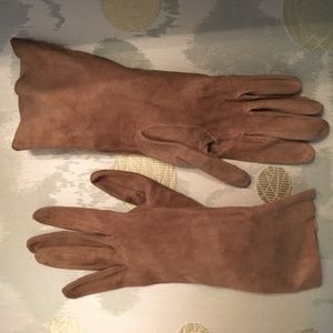 Italian Suede Unlined Gloves